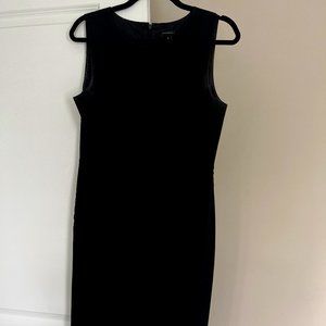 Ann Taylor Basic Black Shift Dress, Size 8